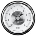 Auto Meter Prestige Pearl Series - In-Dash Tachometer - Electric, Air-Core Movement - Incl Mounting Bracket 2098 Auto Meter Prestige Pearl Series - In-Dash Tachometer - Electric, Air-Core Movement - Incl Mounting Bracket 2098