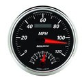 Auto Meter Designer Black II Series - Tachometer/Speedometer Combo - Electric, Air-Core Movement - Incl Mounting Bracket 1291