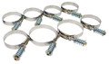 BD Diesel Intake Hose Clamp Kit - Stainless Steel T-Bar Clamps - 8 Qty. 1047020
