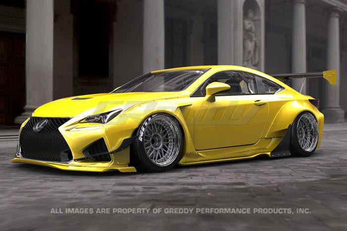 GReddy Rocket Bunny Lexus RC-F Front Canards 17010257