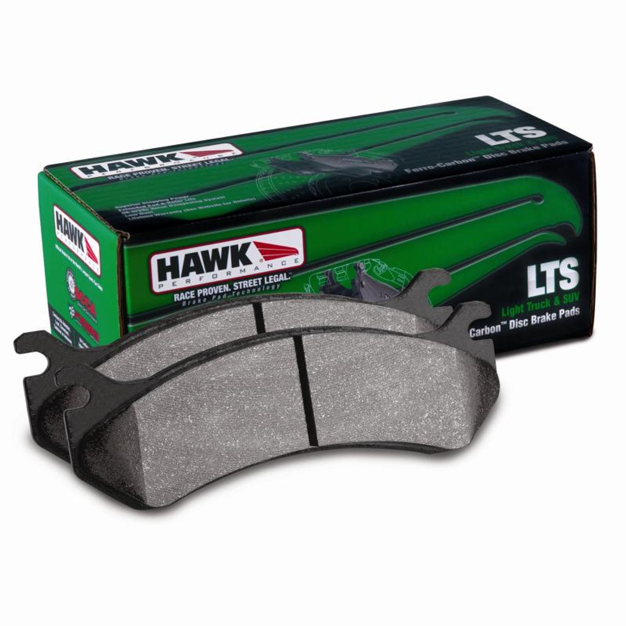 Hawk LTS Brake Pads - FMSI ID, D784 HB322Y.717