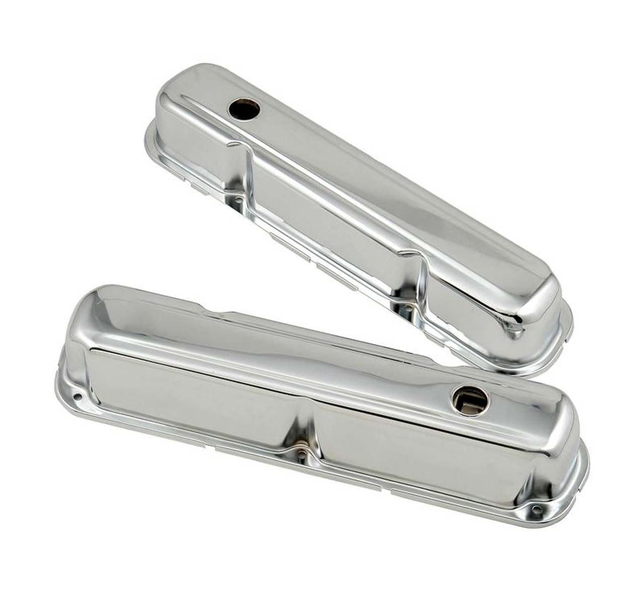Mr Gasket Fabricated Aluminum Valve Covers 1/4in Thick Billet Pair 6830G