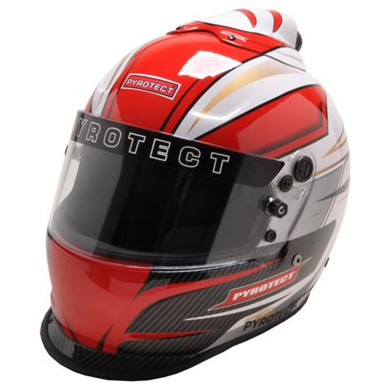 Pro Airflow Tri-Flow Forced Air Patriot Graphic Helmet - Full Face -  Duckbill - SA2015 Rated 9031002