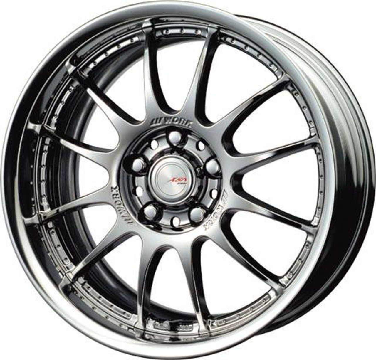 RYC様⭐ RTX R-Spec Illusion - White and Black - Custom Wheels - 18x8