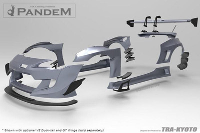 GReddy Pandem / Rocket Bunny V3 FRONT BUMPER 17010271 GReddy Pandem / Rocket Bunny V3 FRONT BUMPER 17010271