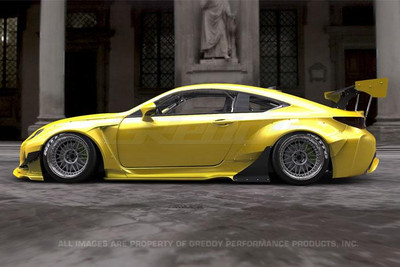 GReddy Rocket Bunny Lexus RC-F Side Canards 17010258 GReddy Rocket Bunny Lexus RC-F Side Canards 17010258