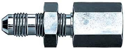 Aeroquip SAE 37 Adapter Fitting - 3/8in-24 Inverted Flare FCM2896 Aeroquip SAE 37 Adapter Fitting - 3/8in-24 Inverted Flare FCM2896