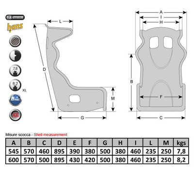 MOMO 1070BLK Racing Seat