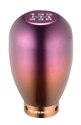 NRG Innovations Heavy Weight Style Shift Knob - 6 Speed Pattern SK-100BC-1-W NRG Innovations Heavy Weight Style Shift Knob - 6 Speed Pattern SK-100BC-1-W