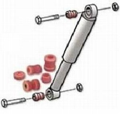 Prothane Shock Bushing Kit - Incl Fork Bushings 8-903 Prothane Shock Bushing Kit - Incl Fork Bushings 8-903