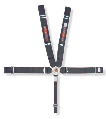 Pyrotect 5Point CamLock Harness - 3in-2in Upper Shoulder Belts - Pull Down Style - SFI 16-1 Rated H352220PD Pyrotect 5Point CamLock Harness - 3in-2in Upper Shoulder Belts - Pull Down Style - SFI 16-1 Rated H352220PD
