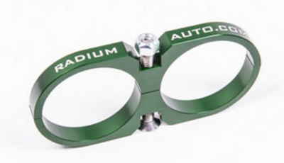 Radium Engineering 2 Piece Fuel Pump Clamp - 60mm - Dual 20-0122 Radium Engineering 2 Piece Fuel Pump Clamp - 60mm - Dual 20-0122