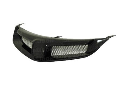 SEIBON Carbon Fiber Grille Cover FGC0910NSGTR SEIBON Carbon Fiber Grille Cover FGC0910NSGTR