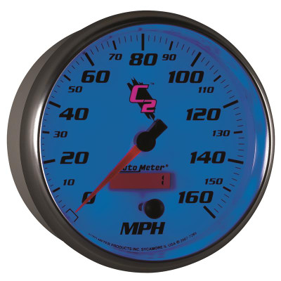 Auto Meter C2 Series - Speedometer - Electric, Air-Core Movement - Incl Mounting Bracket 7289