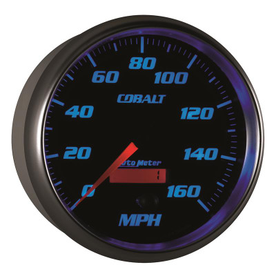 Auto Meter Cobalt Series - Speedometer - Electric, Air-Core Movement - Incl Mounting Bracket 6289