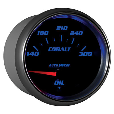 Auto Meter Cobalt Series - Oil Temperature Gauge - Electric, Air-Core Movement - Incl Water Sender Unit 2258 - Incl 3/8in NPT & 1/2in NPT Adapter Fittings - Incl Mounting Hardware 3245 7948 Auto Meter Cobalt Series - Oil Temperature Gauge - Electric, Air-Core Movement - Incl Water Sender Unit 2258 - Incl 3/8in NPT & 1/2in NPT Adapter Fittings - Incl Mounting Hardware 3245 7948