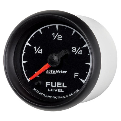 Auto Meter ES Series - Fuel Level Gauge - Electric, Digital Stepper Motor Movement - Incl Wire Harness 5233 - Incl Mounting Hardware 2230 5910 Auto Meter ES Series - Fuel Level Gauge - Electric, Digital Stepper Motor Movement - Incl Wire Harness 5233 - Incl Mounting Hardware 2230 5910