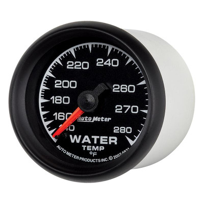 Auto Meter ES Series - Water Temperature Gauge - Mechanical Movement - Incl 1/2in NPT Adapter/Fitting - Incl 6ft Capillary Tube - Incl Mounting Hardware 2230 5931 Auto Meter ES Series - Water Temperature Gauge - Mechanical Movement - Incl 1/2in NPT Adapter/Fitting - Incl 6ft Capillary Tube - Incl Mounting Hardware 2230 5931