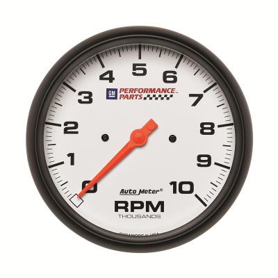 Auto Meter GM Black Series - Pedestal Tachometer - Electric, Air-Core Movement - Incl Mounting Bracket 3699-00406
