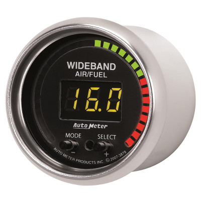 Auto Meter GS Series - Wideband Air/Fuel Ratio (AFR) Gauge - Digital Movement - Incl Sensor Unit 2243 - Incl M18X1.5 Fitting & Plug - Incl Wire Harness 5232 - Incl Mounting Hardware 2230 3878 Auto Meter GS Series - Wideband Air/Fuel Ratio (AFR) Gauge - Digital Movement - Incl Sensor Unit 2243 - Incl M18X1.5 Fitting & Plug - Incl Wire Harness 5232 - Incl Mounting Hardware 2230 3878