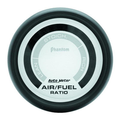 Auto Meter Phantom Series - Narrowband Air/Fuel Ratio (AFR) Gauge - Digital Movement - Incl Mounting Hardware 2230 5775 Auto Meter Phantom Series - Narrowband Air/Fuel Ratio (AFR) Gauge - Digital Movement - Incl Mounting Hardware 2230 5775