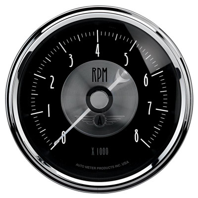 Auto Meter Prestige Black Diamond Series - In-Dash Tachometer - Electric, Air-Core Movement - Incl Mounting Bracket 2096 Auto Meter Prestige Black Diamond Series - In-Dash Tachometer - Electric, Air-Core Movement - Incl Mounting Bracket 2096