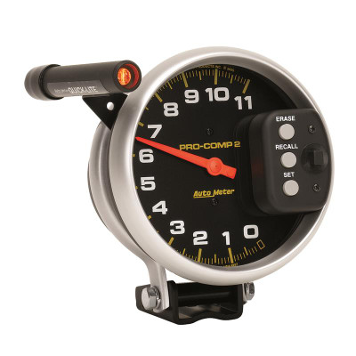 Auto Meter Pro-Comp Series - Pedestal Tachometer - Electric, Air-Core Movement - Incl Mounting Bracket 6857 Auto Meter Pro-Comp Series - Pedestal Tachometer - Electric, Air-Core Movement - Incl Mounting Bracket 6857