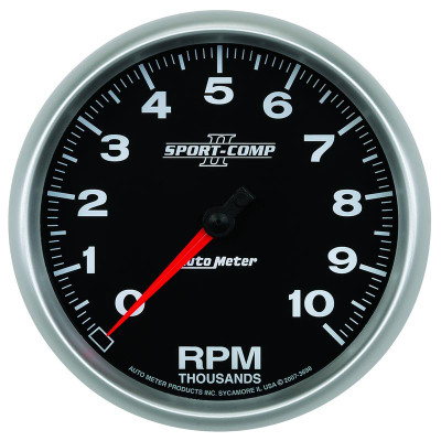 Auto Meter Sport-Comp II Series - GPS Speedometer - Electric, Digital Stepper Motor Movement - Incl Light Covers 3680-M Auto Meter Sport-Comp II Series - GPS Speedometer - Electric, Digital Stepper Motor Movement - Incl Light Covers 3680-M