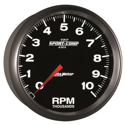 Auto Meter Sport-Comp II Series - In-Dash Tachometer - Electric, Air-Core Movement - Incl Mounting Bracket 3698 Auto Meter Sport-Comp II Series - In-Dash Tachometer - Electric, Air-Core Movement - Incl Mounting Bracket 3698