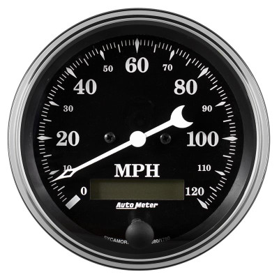Auto Meter Old Tyme Black Series - Speedometer - Electric, Air-Core Movement - Incl Bulb & Socket 3212 - Incl Light Covers Red 3214 & Green 3215 - Incl Mounting Hardware Bracket Included 1780 Auto Meter Old Tyme Black Series - Speedometer - Electric, Air-Core Movement - Incl Bulb & Socket 3212 - Incl Light Covers Red 3214 & Green 3215 - Incl Mounting Hardware Bracket Included 1780