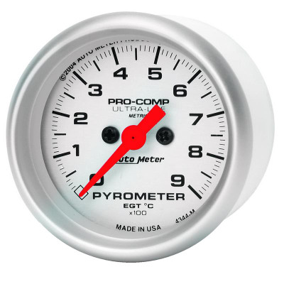Auto Meter Ultra-Lite Series - Pyrometer Gauge - Electric, Digital Stepper Motor Movement - Incl Wire Harness 5297 - Incl Bulb & Socket 3220 - Incl Light Covers Red 3214 & Green 3215 - Incl Mounting Hardware 2230 4344-M Auto Meter Ultra-Lite Series - Pyrometer Gauge - Electric, Digital Stepper Motor Movement - Incl Wire Harness 5297 - Incl Bulb & Socket 3220 - Incl Light Covers Red 3214 & Green 3215 - Incl Mounting Hardware 2230 4344-M
