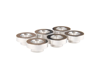 Fuel Injector Clinic Set of 6 Manifold Bungs for Top-Feed Injector Conversion BUSUPRASPACER6VU Fuel Injector Clinic Set of 6 Manifold Bungs for Top-Feed Injector Conversion BUSUPRASPACER6VU