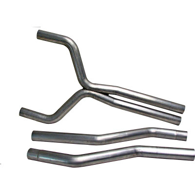 BBK Performance High-Flow Short Mid X-Pipe Assembly - w/Catalytic Converters - For Use w/PN[1634/16340] 1786