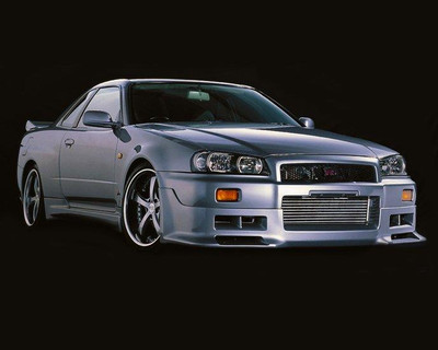 Blitz Front Bumper Spoiler Type-II - FRP 60035 Blitz Front Bumper Spoiler Type-II - FRP 60035