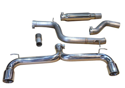 Injen Cat-Back Exhaust System - 3 in. Tubing - Stainless Steel - w/Slip-Fit Design - Tuned Y-Pipe Collector - Single Inline Muffler - Resonated 4.5 in. Stainless Steel Angled Cut Tips - Not Legal For Sale Or Use In California SES3078 Injen Cat-Back Exhaust System - 3 in. Tubing - Stainless Steel - w/Slip-Fit Design - Tuned Y-Pipe Collector - Single Inline Muffler - Resonated 4.5 in. Stainless Steel Angled Cut Tips - Not Legal For Sale Or Use In California SES3078