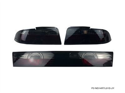 P2M NISSAN S14 ZENKI 3PCS SMOKED REAR TAIL LIGHT KIT P2M NISSAN S14 ZENKI 3PCS SMOKED REAR TAIL LIGHT KIT