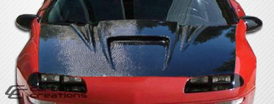 Carbon Creations Supersport Style Hood - 1 Piece 103688 Carbon Creations Supersport Style Hood - 1 Piece 103688