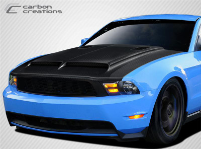 Carbon Creations GT500 Style Hood - 1 Piece 109261 Carbon Creations GT500 Style Hood - 1 Piece 109261