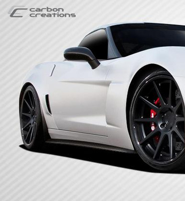 Carbon Creations GT500 Style Sideskirts - 2 Piece 108409 Carbon Creations GT500 Style Sideskirts - 2 Piece 108409