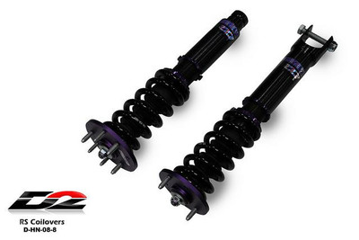 D2 Racing GT Series Coilovers - Front/Rear Top Mount D-HN-08-8-GT D2 Racing GT Series Coilovers - Front/Rear Top Mount D-HN-08-8-GT