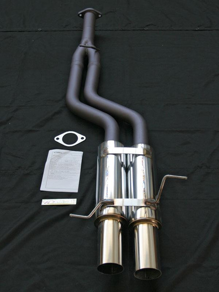1006* PAS/Enfini EPASEQ+/Dual HA epas APEXi Integration N1 Dual Muffler Exhaust for FD RX7 - 163AKZ02