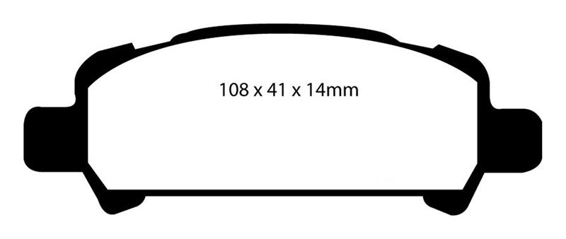 EBC Brakes Bluestuff NDX Brake Pads DP51293NDX