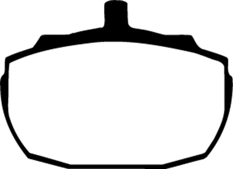EBC Brakes Greenstuff 2000 Series Sport Brake Pads DP2243
