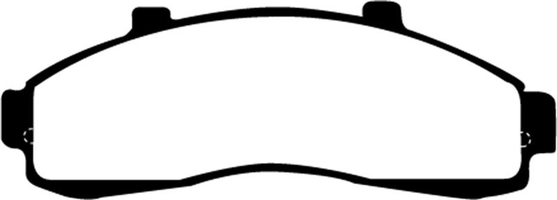 EBC Brakes Greenstuff 6000 Series Truck/SUV Brake Pads - FMSI ID D652 DP61199