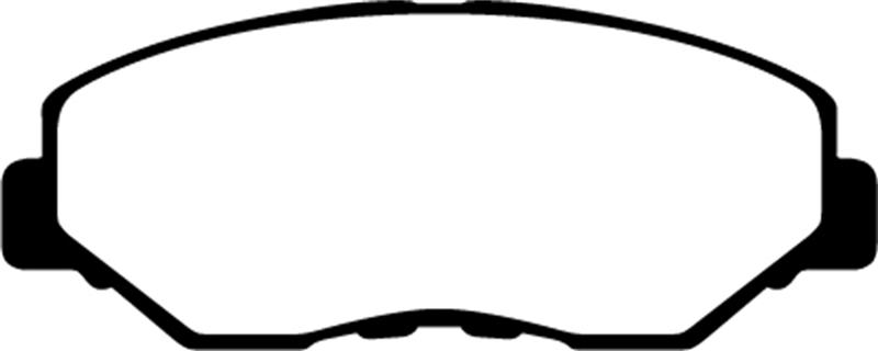 EBC Brakes Greenstuff 6000 Series Truck/SUV Brake Pads - FMSI ID D914 DP61655