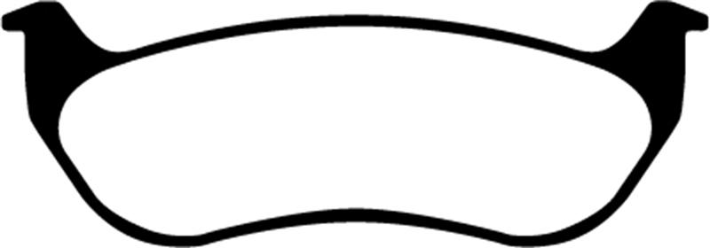 EBC Brakes Greenstuff 6000 Series Truck/SUV Brake Pads - FMSI ID D964 DP61673