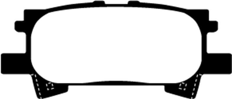 EBC Brakes Greenstuff 6000 Series Truck/SUV Brake Pads - FMSI ID D996 DP61682