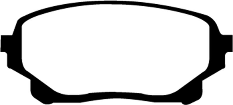 EBC Brakes Greenstuff 6000 Series Truck/SUV Brake Pads - FMSI ID D1105 DP61756