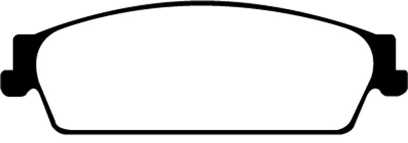 EBC Brakes Greenstuff 6000 Series Truck/SUV Brake Pads - FMSI ID D1194 DP61780