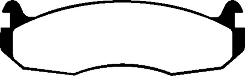 EBC Brakes Greenstuff 6000 Series Truck/SUV Brake Pads - FMSI ID D788 DP61786